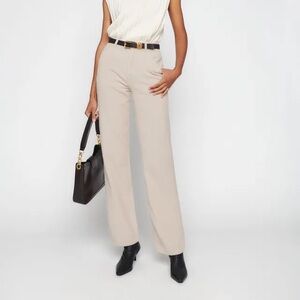 Reformation Wilder Painter High-Rise Wide Leg Corduroy Pants Size 27